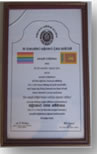 Silver Award at the 80th International Co-operative Day in the year 2002