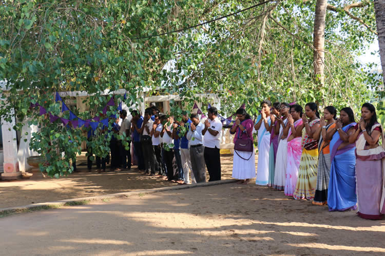 16th Anniversary at Henawatta Sri Vivekarama Purana Vihara on 2018-02-07